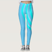 Überall in Print-Leggings mit Circle Design Leggings (Vorderseite)
