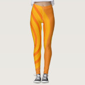 Überall in Print-Leggings mit Circle Design Leggings (Vorderseite)