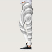 Überall in Print-Leggings mit Circle Design Leggings (Links)