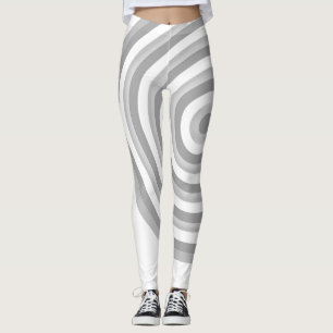 Überall in Print-Leggings mit Circle Design Leggings