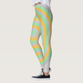 Überall in Print-Leggings mit Circle Design Leggings (Links)