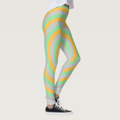 Überall in Print-Leggings mit Circle Design Leggings (Rechts)