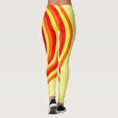 Überall in Print-Leggings mit Circle Design Leggings (Rückseite)
