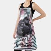 Überall in Print-Schürze Behielt es Handsome Goril Schürze (InSitu)