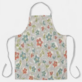 Überall in Print-Schürze floral Schürze (Vorderseite)