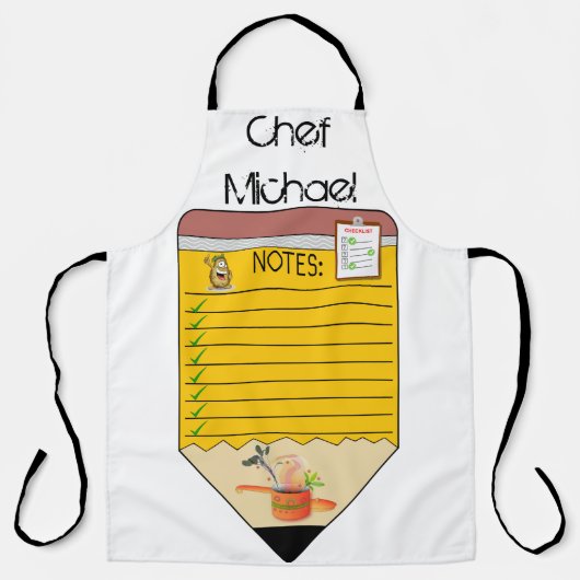 Überall in Print-Schürze Koch Schürze (Vorderseite)