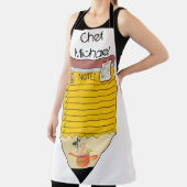 Überall in Print-Schürze Koch Schürze (InSitu)