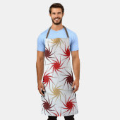 Überall in Print-Schürze Schürze (Getragen)