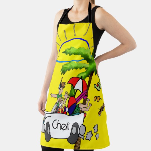 Überall in Print Schürzen Beach Koch (InSitu)