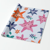 Überall Lilies Geschenkpapier (Ungerollt)