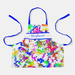 überall malen schürze