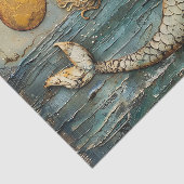 ÜBERALL MERMAID MIXED MEDIA DECOUPAGE TISSUPAPIER SEIDENPAPIER (Ausschnitt)
