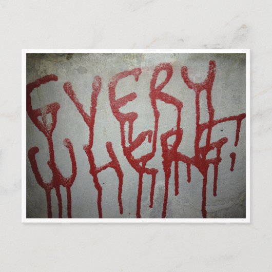 überall postkarte (Vorderseite)