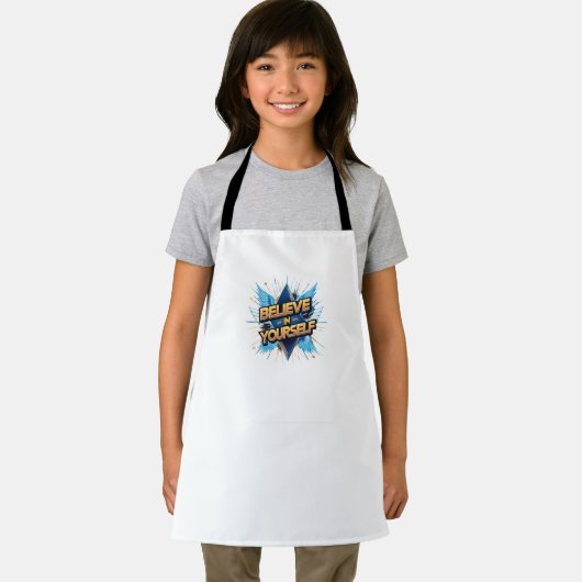 Überall Print Schürze - glauben Sie sich selbst (Insitu)