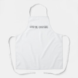 Überall Print Schürze Super Cooker Kunst und Desig