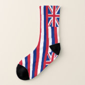 Überall Print Socks mit Flag Hawaii Socken (Links - Außen)