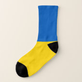 Überall Print Socks mit Flag in der Ukraine Socken (Links - Außen)