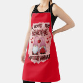 Überall Rot I Liebe Sie Küche Schürze (InSitu)