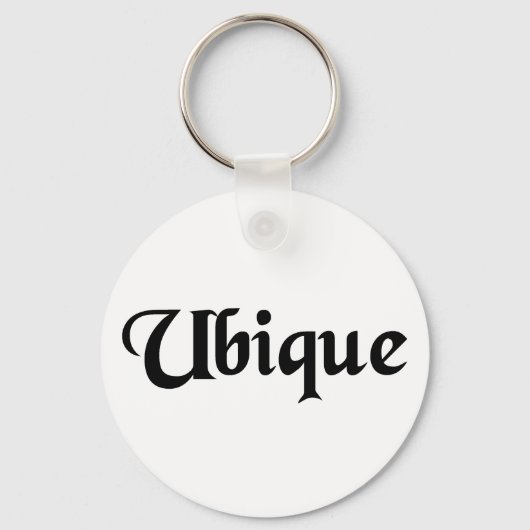 Überall Schlüsselanhänger (Vorderseite)