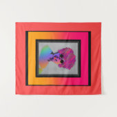 ÜBERALL SIEHE KEINE BEWEISE SPRECHEN KEIN EVIL Exp Wandteppich (Vorderseite (Horizontal))