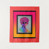 ÜBERALL SIEHE KEINE BEWEISE SPRECHEN KEIN EVIL Exp Wandteppich (Vorderseite)