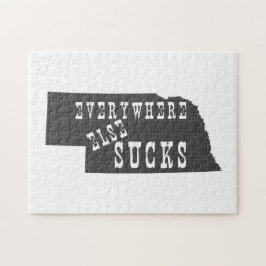 Überall Sind zum Kotzen Nebraska Puzzle