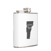 Überall sonst ist zum Kotzen Vermont Flachmann (Rechts)