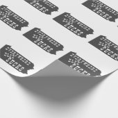 Überall sonst Sind zum Kotzen Pennsylvania Geschenkpapier (Ecke)