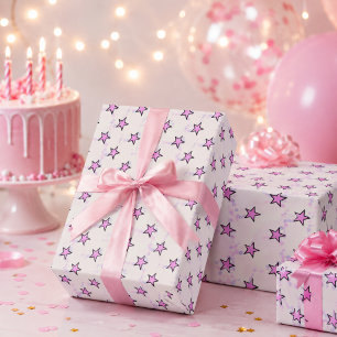 Überall Sterne Geschenkpapier