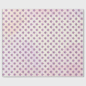 Überall Sterne Geschenkpapier (Flach)