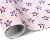 Überall Sterne Geschenkpapier (Rolleneckpunkt)