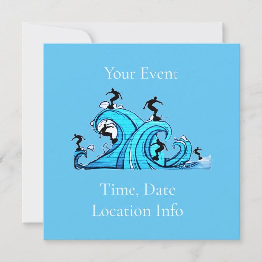 Überall Thunder_Cove Einladung (Vorderseite)