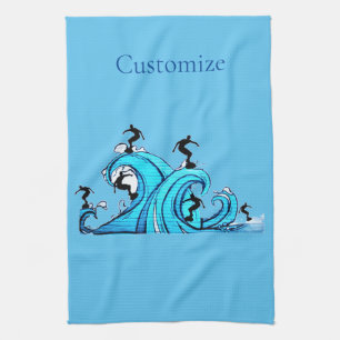 Überall Thunder_Cove Geschirrtuch