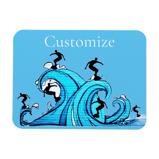 Überall Thunder_Cove Magnet (Horizontal)