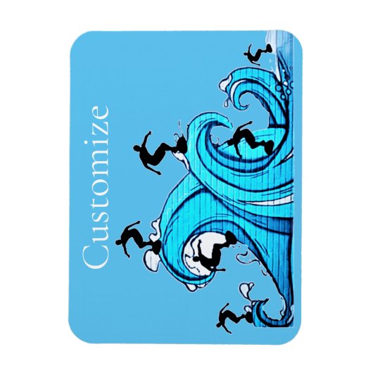 Überall Thunder_Cove Magnet (Vertikal)