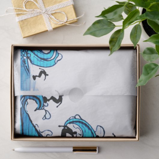 Überall Thunder_Cove Seidenpapier (Geschenk)