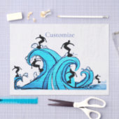 Überall Thunder_Cove Seidenpapier (Handwerk)