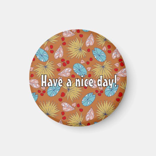 überall tropisch magnet (Vorne)