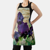 Überall über die Print-Schürze verblüffte Iris Schürze (InSitu)
