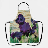 Überall über die Print-Schürze verblüffte Iris Schürze (Vorderseite)