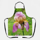 Überall über die Print-Schürze verblüffte Iris Schürze (Vorderseite)