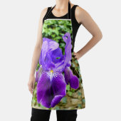 Überall über die Print-Schürze verblüffte Iris Schürze (InSitu)