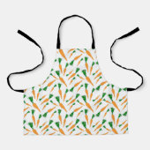 Überall über Karottenmuster Schürze (Vorderseite)