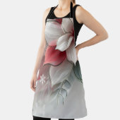 Überall Weihnachts-Blume Print Schürze, Mittel Schürze (InSitu)