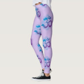 Überall wiederholen Om Mandala - Lavender Leggings (Links)
