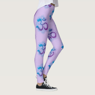 Überall wiederholen Om Mandala - Lavender Leggings