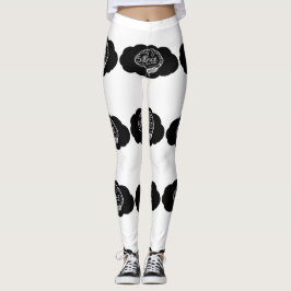 Überanalysierendes-Gehirn-Cartoon Psychische-Gesun Leggings