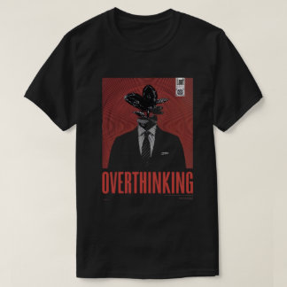 Überanalysierendes Grafik-T-Shirt | Surreale menta T-Shirt