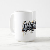 Überanalysierter Chaos Kaffeetasse (Vorderseite Links)