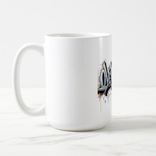 Überanalysierter Chaos Kaffeetasse (Links)